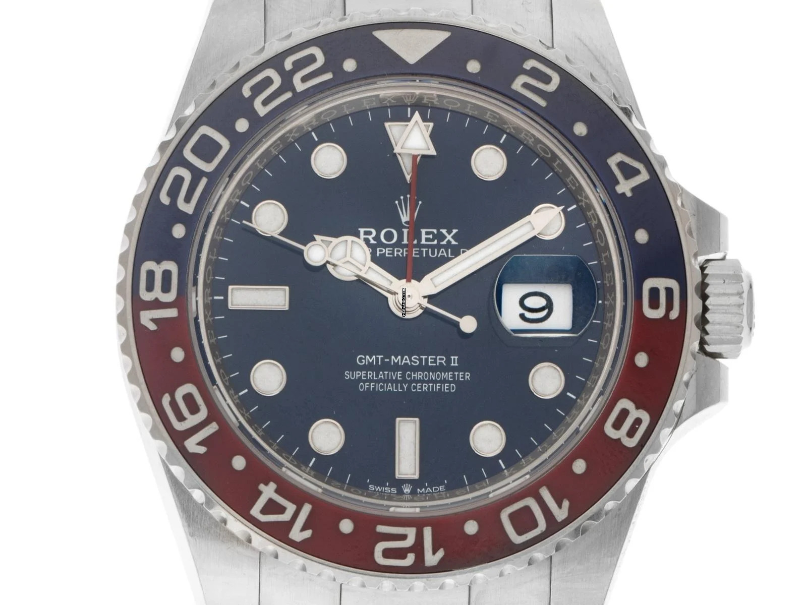 Rolex GMT-Master II Ref.126719BLRO Full Set wie Neu