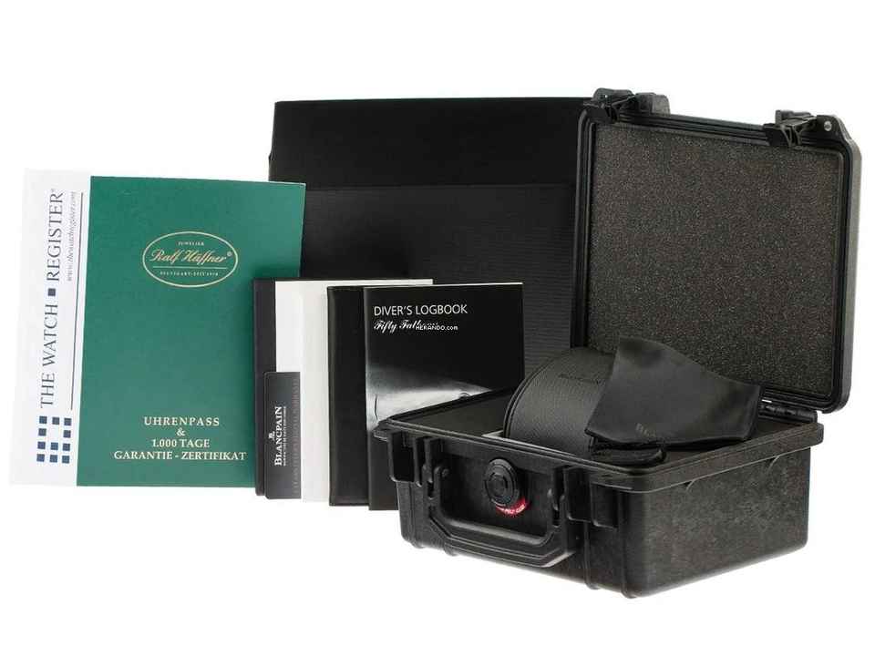  Blancpain Fifty Fathoms Bathyscaphe Ref.5000-1110-B52A 2021 Full Set wie Neu 