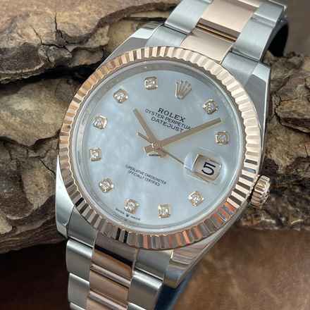  Rolex Datejust 41 Datejust 4 MoP Dia Dial - FULLSET 2020 LC100 - Ref. 126331 