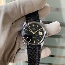 Thumbnail von Rolex Oysterdate Precision Oyster Date 6694 gilt black glossy dial 1963’s
