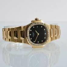 Thumbnail von Patek Philippe Nautilus 4700/3 Lady 27MM Factory diamonds dial and bezel gold 18KT TOP Condition
