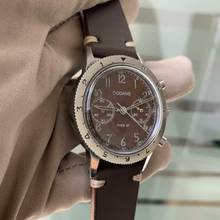 Thumbnail von Dodane Type 21 chronograph Flyback French Armée de l'Air brown dial 1969