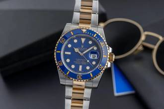 Thumbnail von Rolex Submariner Date Stahl / Gold Oyster Perpetual Ref. 116613LB B&P 2012