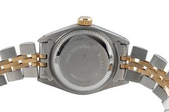 Thumbnail von Rolex Lady-Datejust Stahl / Gold Automatik Damenuhr Ref 69173 Vintage Klassiker
