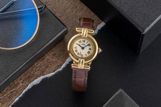 Thumbnail von Cartier Colisée must de Cartier Vermeil Ivory Roman Dial Ref. 590002