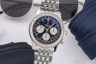 Thumbnail von Breitling Navitimer 1 B01 Chronograph Automatik Herrenuhr AB0121211B1A1
