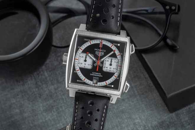  TAG Heuer Monaco Calibre 12 Chronograph Stahl Automatik Ref. CAW2111.FC6469 Limited 
