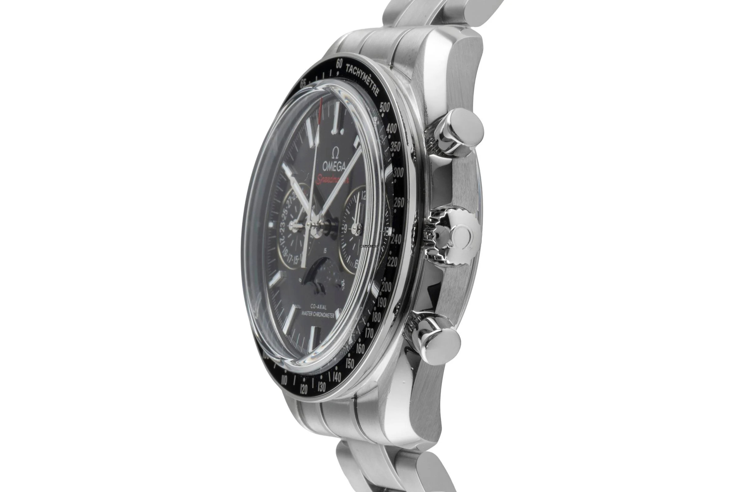Thumbnail von Omega Speedmaster Moonphase Chronograph Stahl Automatik Ref. 304.30.44.52.01.001 B&P 2021