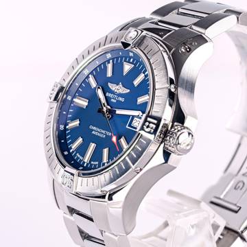 Breitling Avenger Automatic 43 Blue – A17318101C1X1 – like NEW – 2023 Full Set 