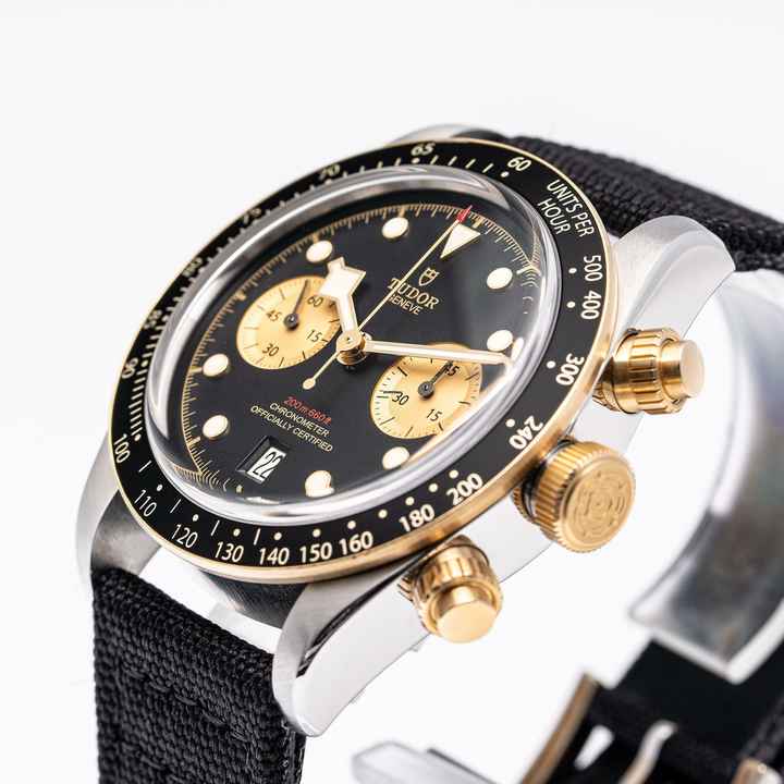  Tudor Black Bay Chrono 41 Black Steel Gold – 79360N – like NEW – 02/2022 Full Set 