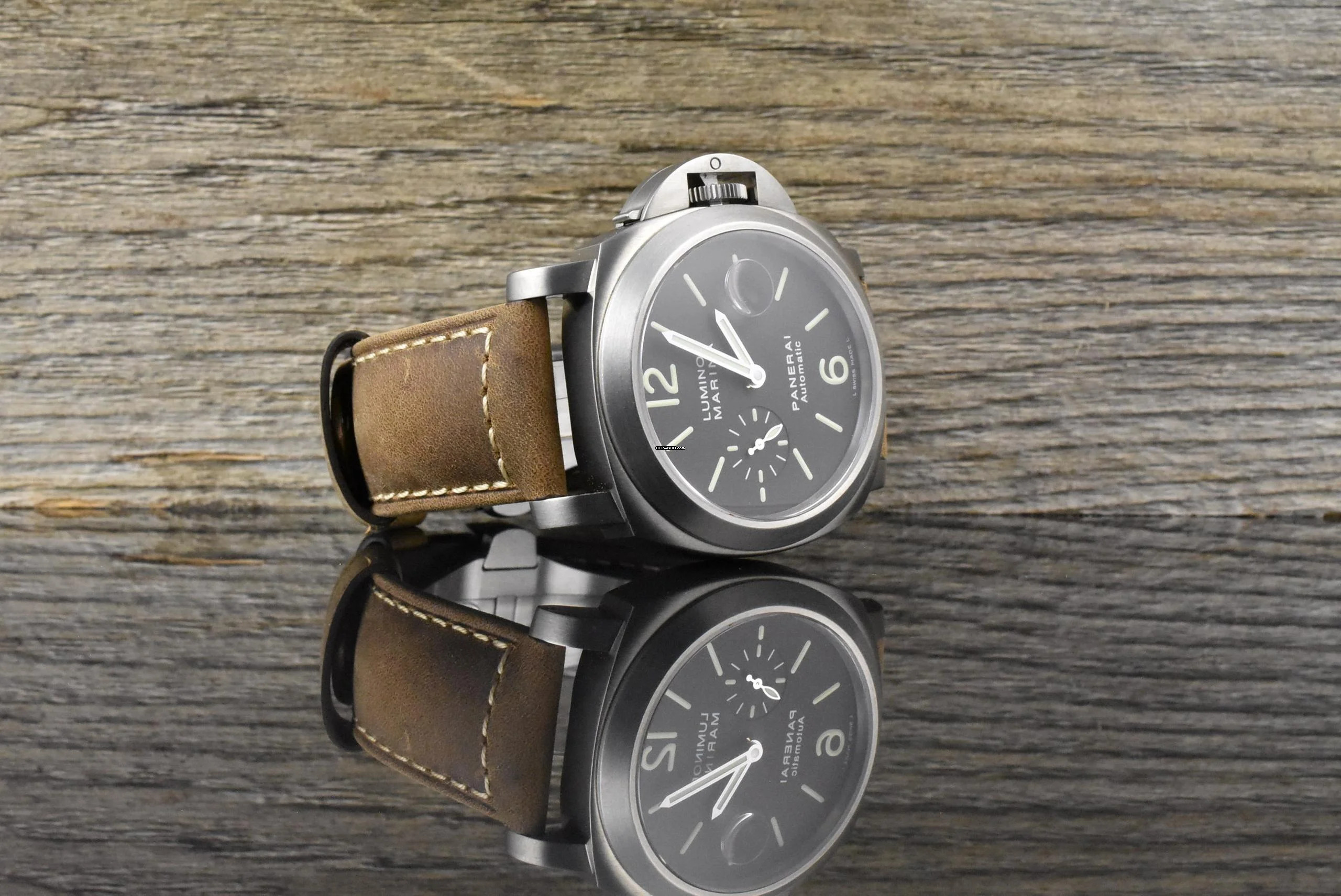 Thumbnail von Panerai Luminor Marina Automatic Titan Gray Ghost Automatik - Full Set 2007