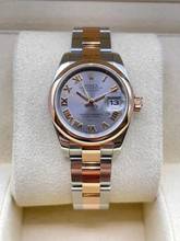Thumbnail von Rolex Lady-Datejust 26 Steel/Rosegold with Papers y.2010 Top Condition Silver Roman Dial