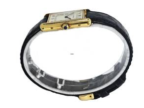 Thumbnail von Cartier Tank Louis Cartier 18k rare Vintage Large Size 1140