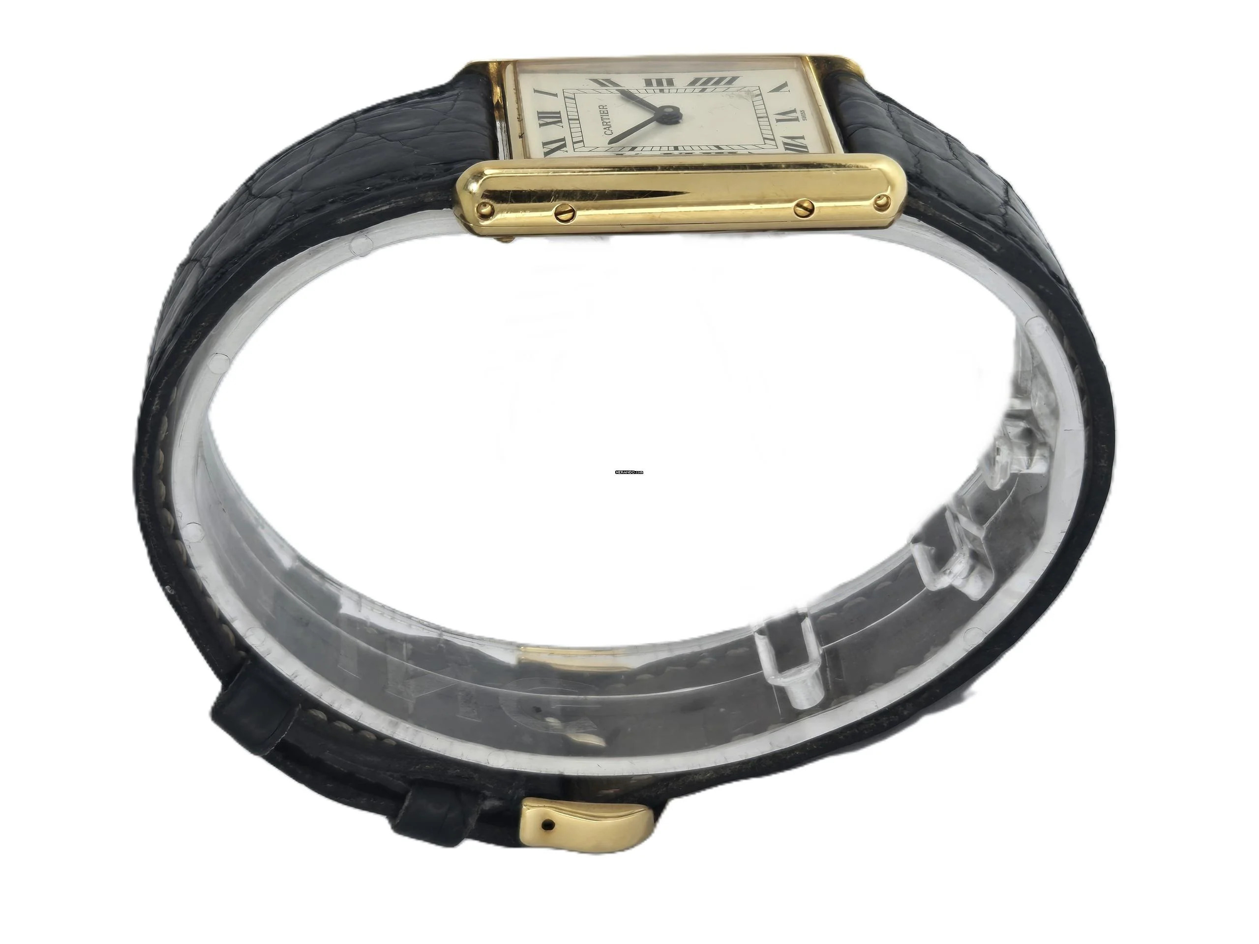 Thumbnail von Cartier Tank Louis Cartier 18k rare Vintage Large Size 1140