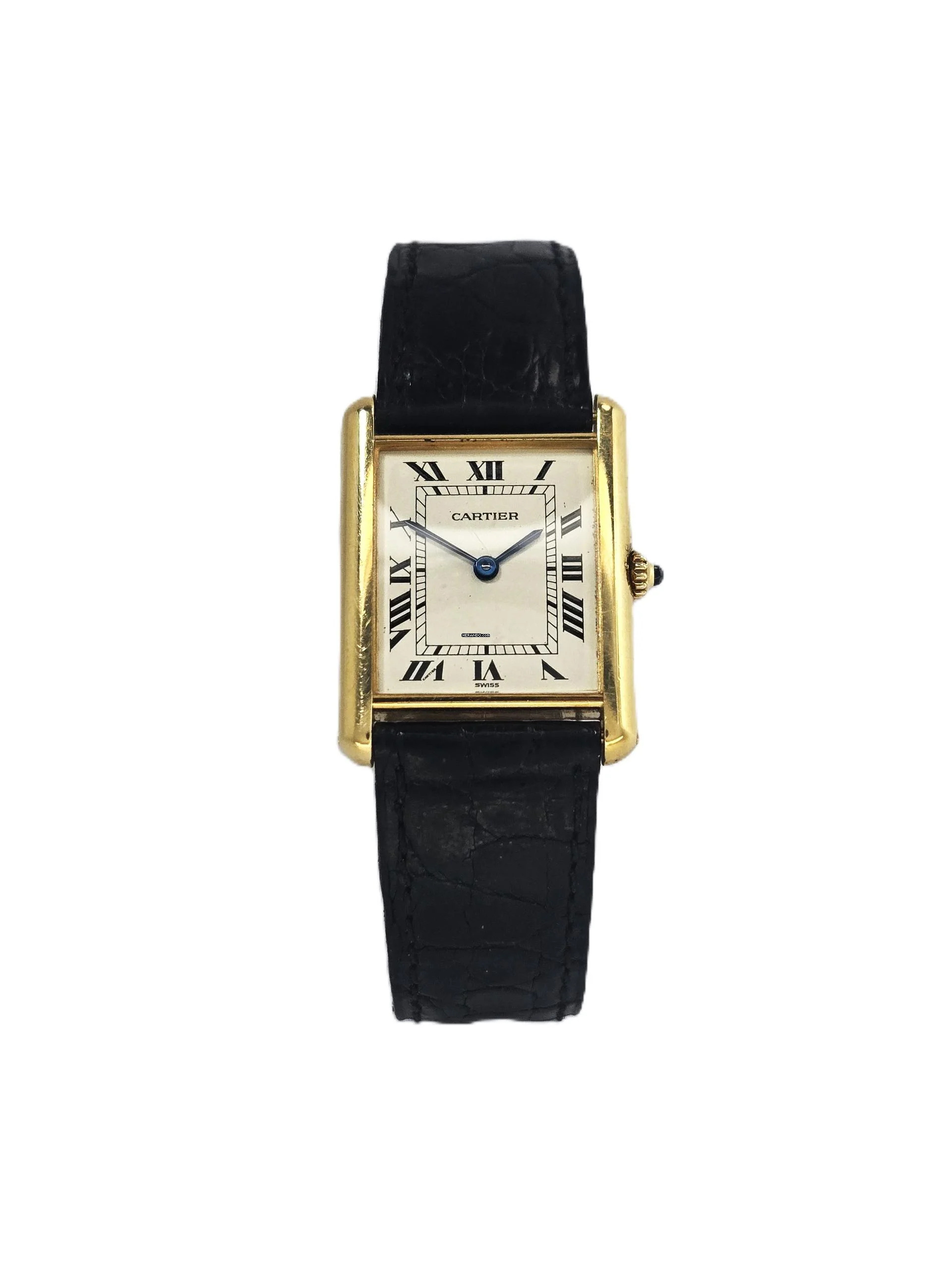 Thumbnail von Cartier Tank Louis Cartier 18k rare Vintage Large Size 1140