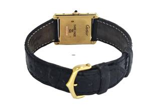 Thumbnail von Cartier Tank Louis Cartier 18k rare Vintage Large Size 1140