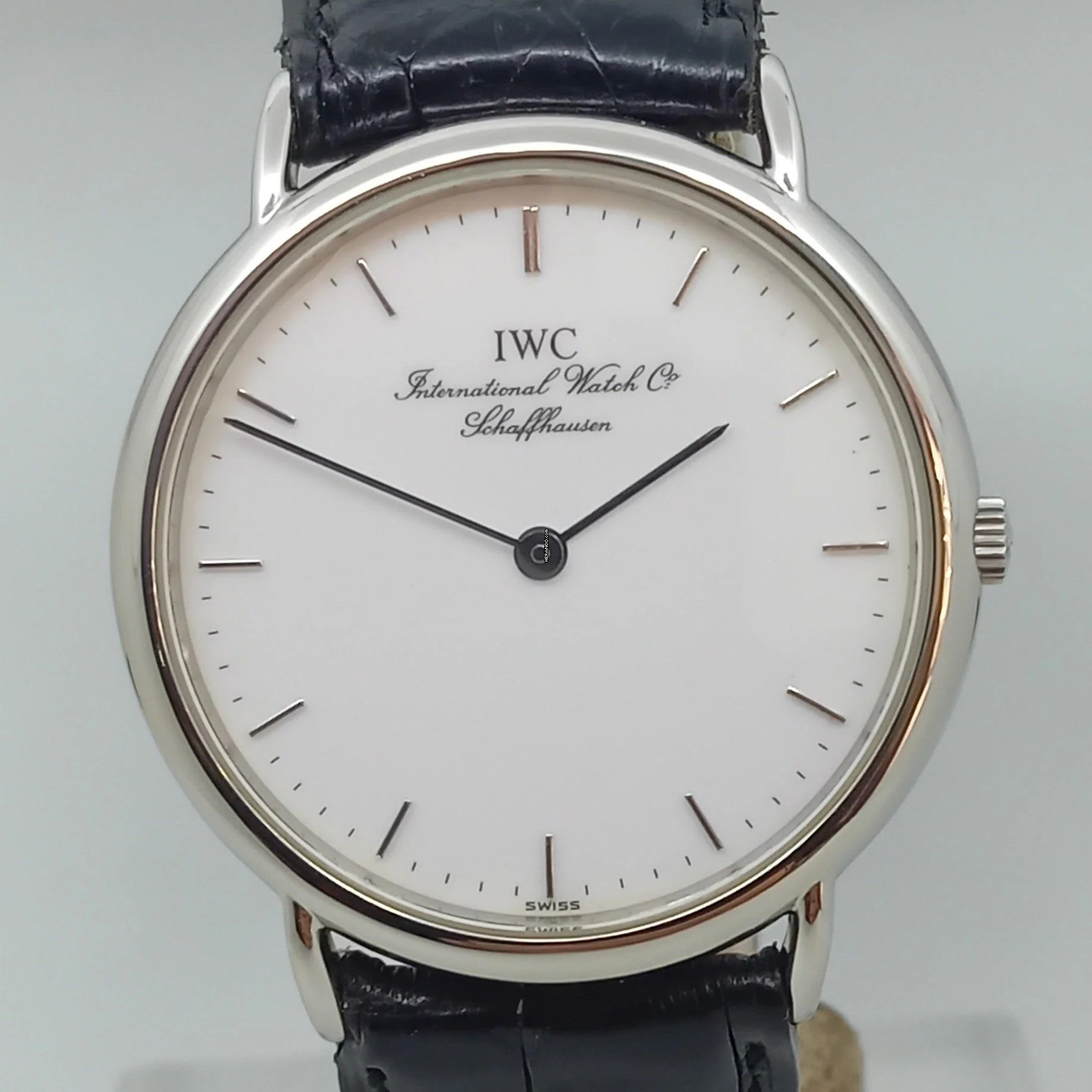  IWC Portofino QUARTZ NO DATE FISH CROWN 