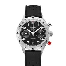 Thumbnail von Hanhart Red Lion Mk II 39 mm Herrenarmbanduhr Handaufzug mit Kautschukband H704L.210-1010