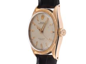 Thumbnail von Rolex Oyster Perpetual 34 Ref.6085 1962 original Box sehr gut Vintage