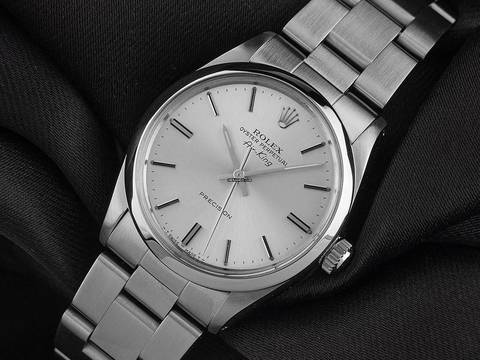  Rolex Air King Oyster Perpetual Air King Precision Ref.5500 1988 Full Set sehr gut Vintage 