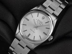 Thumbnail von Rolex Air King Oyster Perpetual Air King Precision Ref.5500 1988 Full Set sehr gut Vintage