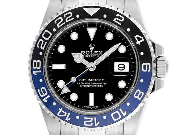  Rolex GMT-Master II Batman Ref.116710BLNR 2016 Full Set wie Neu Vintage 