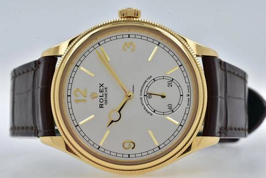  Rolex 1908 Oyster 18k Yellow Gold 52508 39mm 