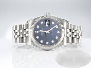 Thumbnail von Rolex Datejust 36 36mm 116234 2018 Stahl Weissgold 750 Diamanten Automatik Stainless Steel 18kt White Gold Jubilé-band Chronometer Blue Dial