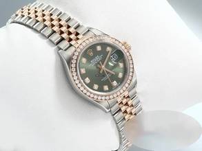 Thumbnail von Rolex Lady-Datejust 28 279381 Rbr Stahl Rosegold 750 Diamanten Automatik