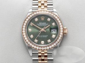Thumbnail von Rolex Lady-Datejust 28 279381 Rbr Stahl Rosegold 750 Diamanten Automatik