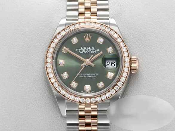  Rolex Lady-Datejust 28 279381 Rbr Stahl Rosegold 750 Diamanten Automatik 