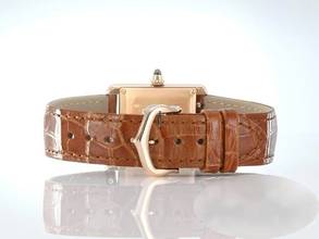 Thumbnail von Cartier Tank Louis Cartier Kleines Modell Rosegold 750 2018 Wgta0010 Handaufzug 18kt Rose Gold