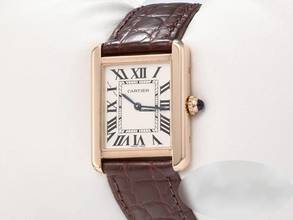 Thumbnail von Cartier Tank Solo Lady Tank Solo Edelstahl Rosegold 750 2020 W5200024 Stahl Gold Damen