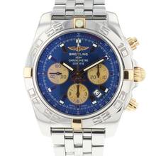 Thumbnail von Breitling Chronomat 44 Steel Gold Blue Dial