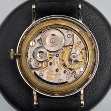 Thumbnail von Jaeger-LeCoultre Mysterious by Vacheron Constantin Factory baguette diamonds black dial white gold 14KT