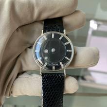 Thumbnail von Jaeger-LeCoultre Mysterious by Vacheron Constantin Factory baguette diamonds black dial white gold 14KT