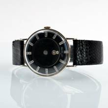 Thumbnail von Jaeger-LeCoultre Mysterious by Vacheron Constantin Factory baguette diamonds black dial white gold 14KT