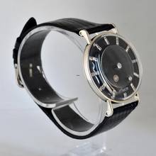 Thumbnail von Jaeger-LeCoultre Mysterious by Vacheron Constantin Factory baguette diamonds black dial white gold 14KT