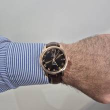 Thumbnail von Omega De Ville Co-Axial Ouro Rosé Chocolate 41mm Automático Completo