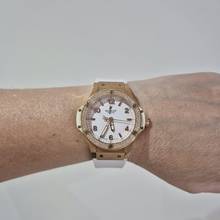 Thumbnail von Hublot Big Bang 38 mm Alpine Ouro Rosé & Diamonds 38mm Quartz Completo