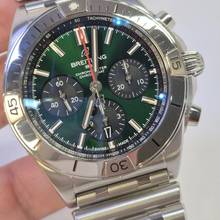 Thumbnail von Breitling Chronomat 42 B01 42mm Special Green Edition Automático Completo