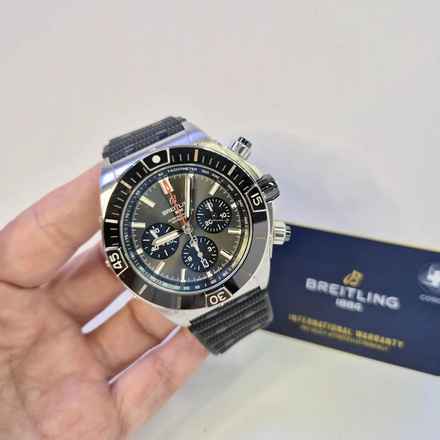 Breitling Chronomat Super Chronomat B01 44mm Cerâmica Automático Completo 