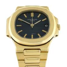 Thumbnail von Patek Philippe Nautilus Blue Index Dial B+P