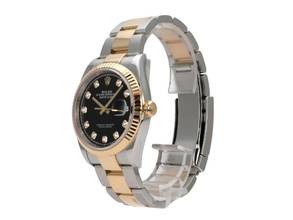 Thumbnail von Rolex Datejust 36 Oystersteel / Gelbgold Ref. 126233 Schwarz Diamant