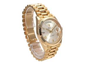 Thumbnail von Rolex Day-Date 40 Gelbgold Ref. 228238 Silber Römisch