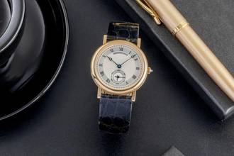 Thumbnail von Breguet Classique 18k (0,750) Gold Handaufzug Damenuhr Ref. 3210BA Box