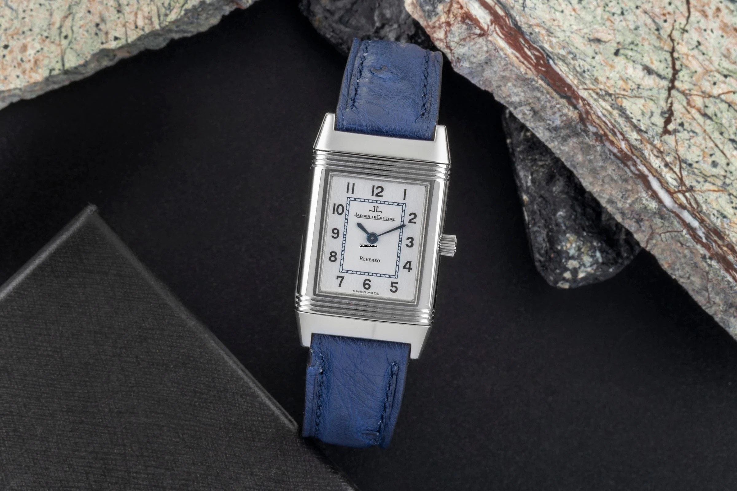  Jaeger-LeCoultre Reverso Classique Edelstahl Damenuhr Ref. 260.8.08 Klassiker 