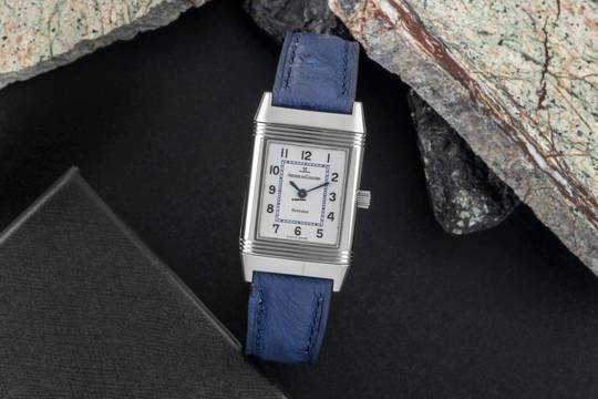  Jaeger-LeCoultre Reverso Classique Edelstahl Damenuhr Ref. 260.8.08 Klassiker 
