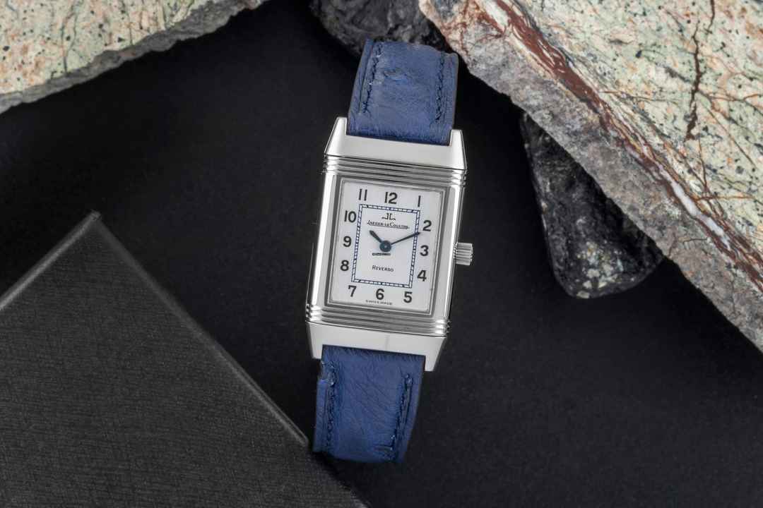  Jaeger-LeCoultre Reverso Classique Edelstahl Damenuhr Ref. 260.8.08 Klassiker 