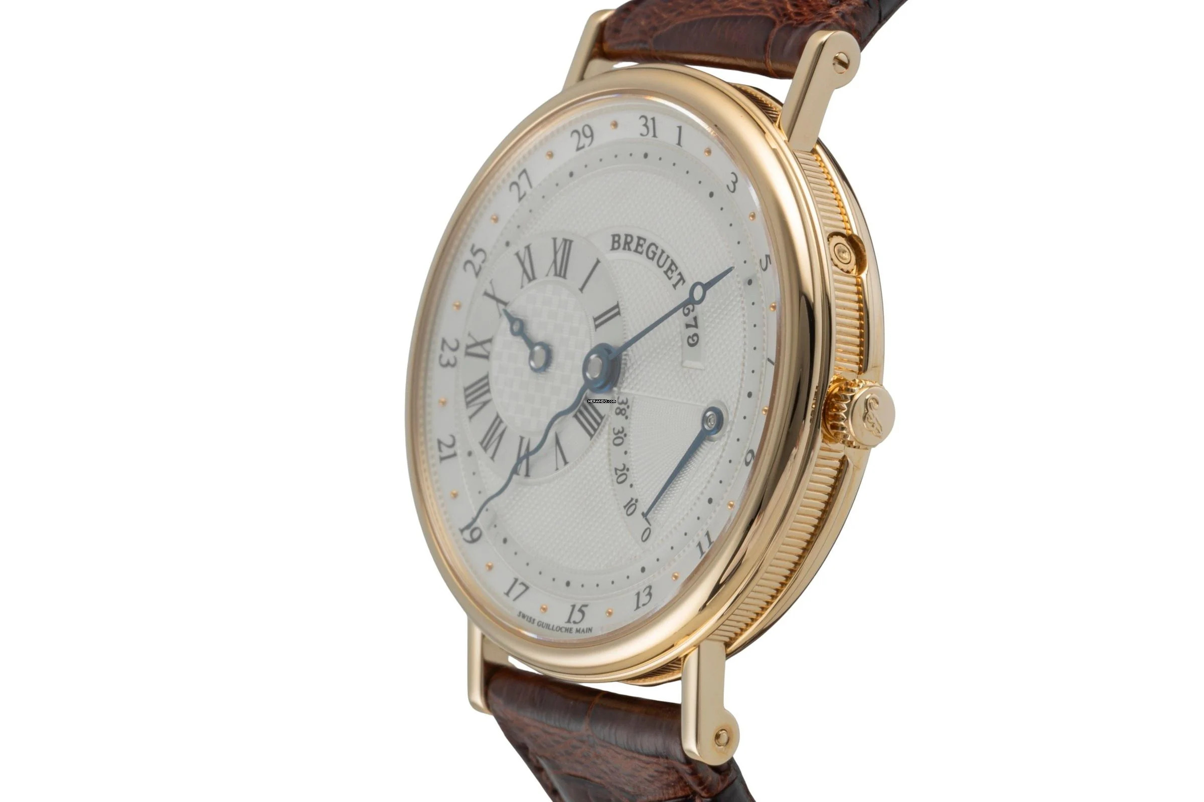 Thumbnail von Breguet Classique 18K (0,750) Rotgold Automatik Ref. 3680BA/11/986 B&P 2003